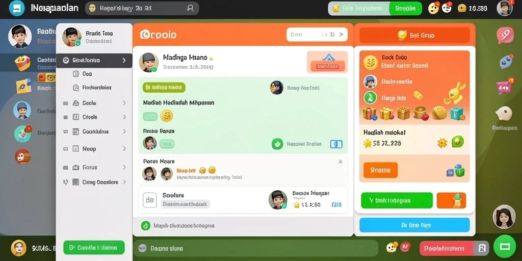 Screenshot menunjukkan tampilan utama game 171SLOT dengan berbagai pilihan slot.