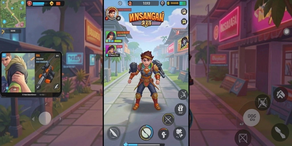 Tampilan antarmuka utama CU888 yang menarik.