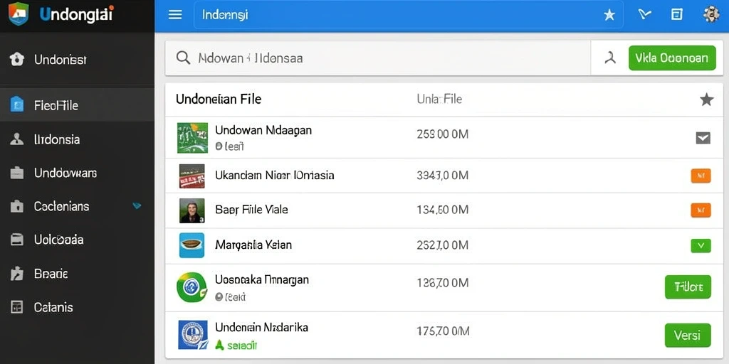 Tampilan menarik dari menu utama FATCAI99.