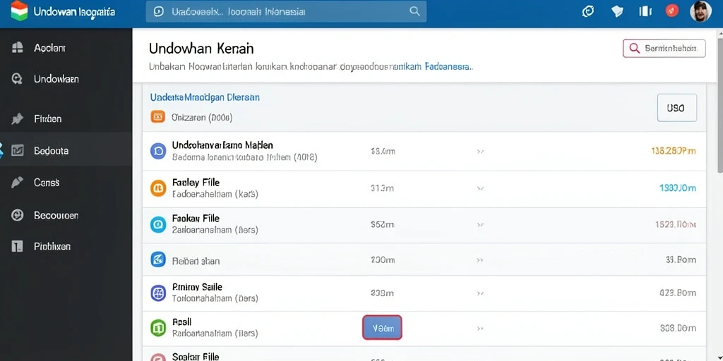 Tampilan level yang penuh warna dan menarik.