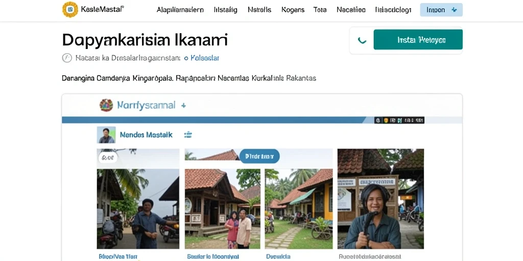 Tampilan antarmuka yang ramah pengguna dan menarik.