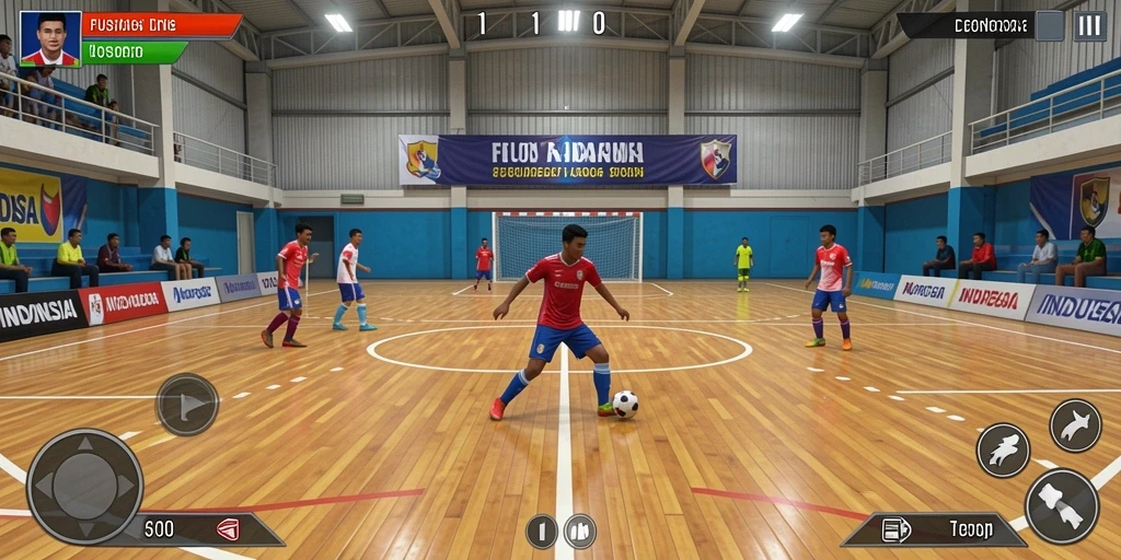 Tampilan antarmuka yang menarik dan modern.